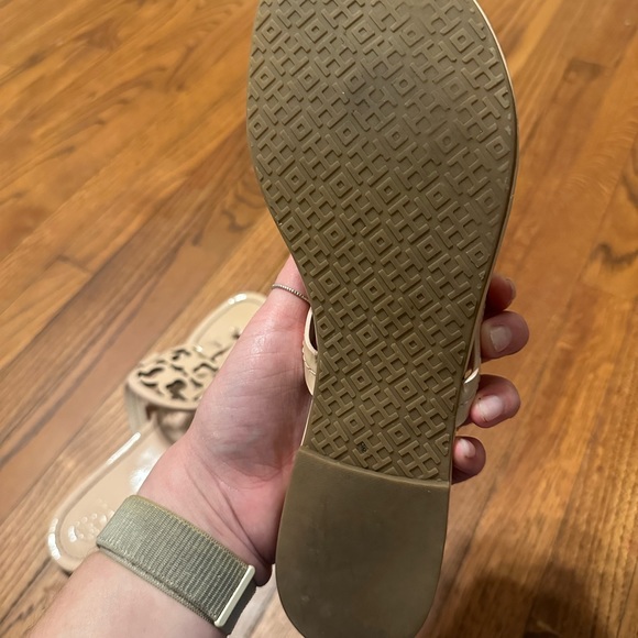 Tory Burch Miller Sea Shell Pink Sandals, size 9.5 - Picture 3 of 8